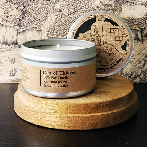 Cantrip Candle - Den of Thieves 6oz