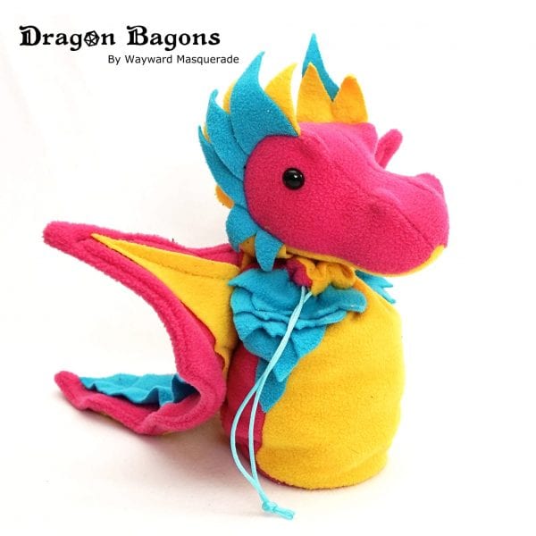 DnD Dice Bag - Pan Pride Dragon 001