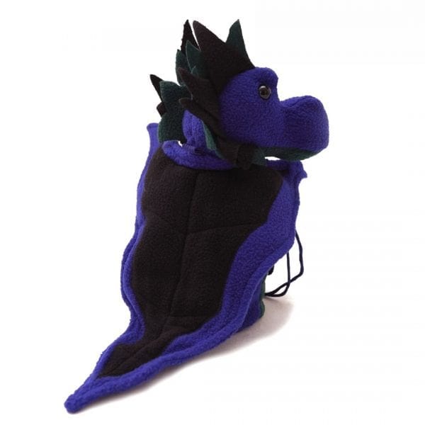 DnD Dice Bags - Dragon Purple & Teal 002
