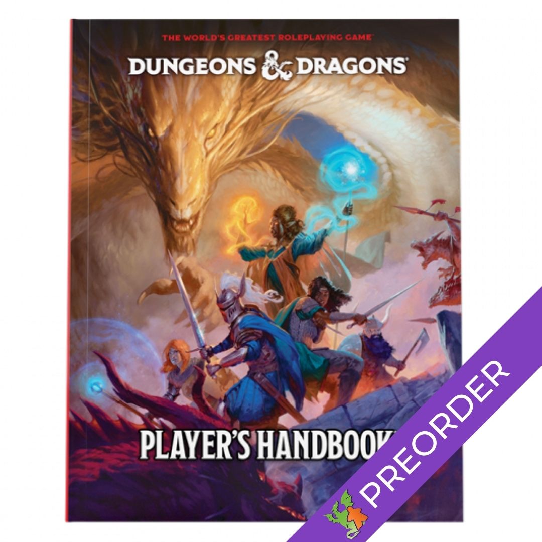 D&D 2024 Player's Handbook HC Meeples & Dragons